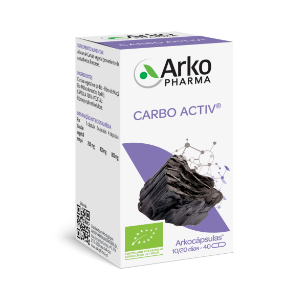 Arkocápsulas Carbo Activ x40